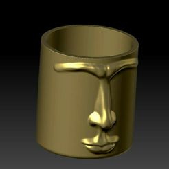 Скриншот-07-05-2021-021817.jpg Archivo STL gratis Jardineras para flores FACE・Objeto para impresora 3D para descargar