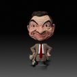 Mr-Bean02.jpg Mr. Bean - CARICATURE FIGURINE-3D PRINT MODEL