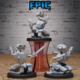 3227-3229.png Trash Burner Automaton Set ‧ DnD Miniature ‧ Tabletop Miniatures ‧ Gaming Monster ‧ 3D Model ‧ RPG ‧ DnDminis ‧ STL FILE