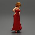 Girl-0014.jpg Fashion portrait of romantic beautiful girl in long dress 3d Print Model