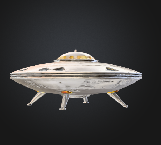 1.png Vaisseau spatial "ASTRA-9" - Soucoupe exploratrice extraterrestre