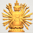 TDA0297 Avalokitesvara Bodhisattva (multi hand) (iv) A05.png Avalokitesvara Bodhisattva (multi hand) 04