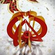 Bombillo-5.jpeg Interlocking Folded-Bands Ornament - Holiday Sphere