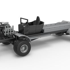 1.jpg Fichier 3D Camion tracteur 4wd nu à l'échelle 1:25・Modèle pour impression 3D à télécharger
