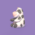 YogaCow2.png Fichier 3D Vache Yoga・Plan pour impression 3D à télécharger