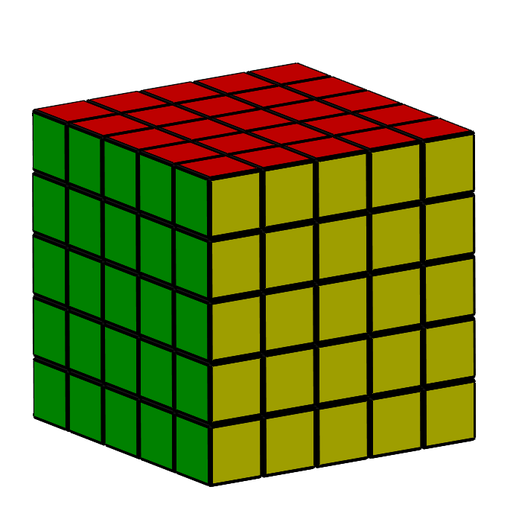 5x5.PNG Free STL file Rubik cube・3D print design to download, Thierryc44