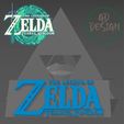2.jpg Zelda Tears of the Kingdom Triforce Phone stand Tealight