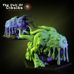 CTH_SHOGGOTH.jpg Monster Shoggoth 28 - 32 mm Scale Miniature for Call of Cthulhu RPG Boardgame