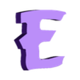 EM.stl Letters and Numbers GREMLINS | Logo