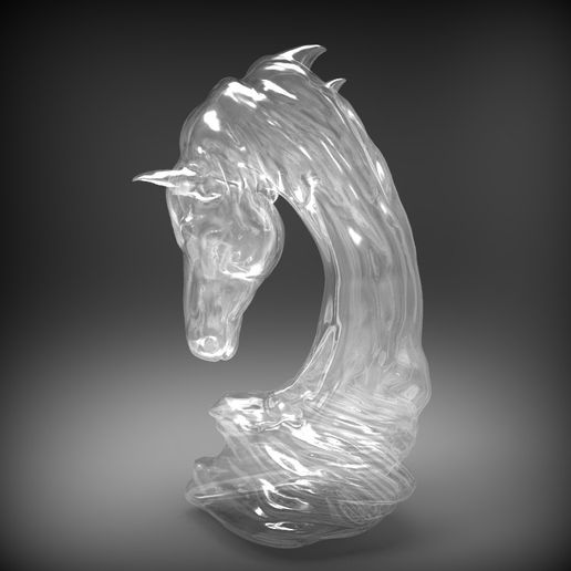 asbmarpich2.jpg Download OBJ file horse art statue • 3D printing design, saeedpeyda