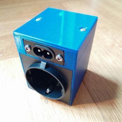 IMG_20200205_104657.jpg Fichier STL gratuit Boîtier de prise de courant pour ESP8266 Moes QS-WiFi-D01 150W ou gradateur Shelly・Design à télécharger et à imprimer en 3D