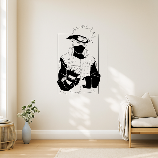 Naruto Kakashi Hatake With Sharingan