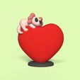 Cod293-Axolotl-Big-Heart-1.jpeg Archivo 3D Axolotl Gran Corazón・Objeto imprimible en 3D para descargar