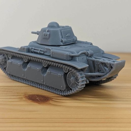 3D file Light Tank Renault R40 (France, WW2) 🪖 ・Model to download and ...