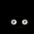3.png Free model of textured rigged eyes