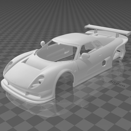 Noble M400 2006 Shell Body – Divided Parts for Easy Printing