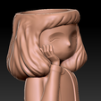 Picture7.png Pack combo 3 Cute girls planter for 3D printing