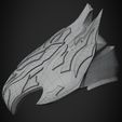 ArtoriasHelmetLateralWire.jpg Dark Souls Knight Artorias Abysswalker Helmet for Cosplay