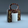 Preview07.jpg Creative holder box for mug 3D mockup with diecut 3D model 3D model