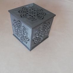 Fotóforo Mandala V1 con vela LED