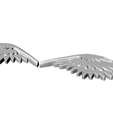 Wing5paint8.png Angel Wings - Print Flat Low Poly Basic