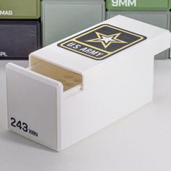 DSC_0549_50_51.jpg BBOX Ammo box 243 WIN ammunition storage 10/20/25/50 rounds ammo crate 243win