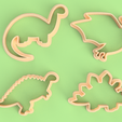 dinosaurios-1-render.png cookie cutters dinosaurs / cookie cutters dinosaurs