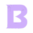 B.stl Letters and Numbers CONAN THE BARBARIAN | Logo