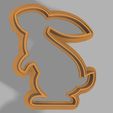 Bunny-6-render.jpg Кролик 6 - пасхальный резак для печенья и теста