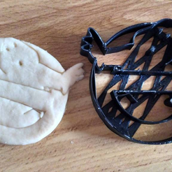Capture d’écran 2017-09-12 à 16.42.53.png Free STL file Ghostbusters cookie cutter・3D printable model to download