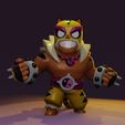 Front.jpg brawl stars EL PRIMO fan art (EL TIGRO Version )
