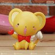 kero01.png Kero Chan Sakura Card Captor Chibi Cute Print in Place