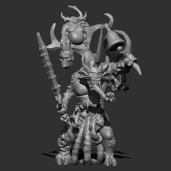 FirstNurgle_0003_Слой-1.jpg Fichier 3D Mixbringer・Modèle à imprimer en 3D à télécharger