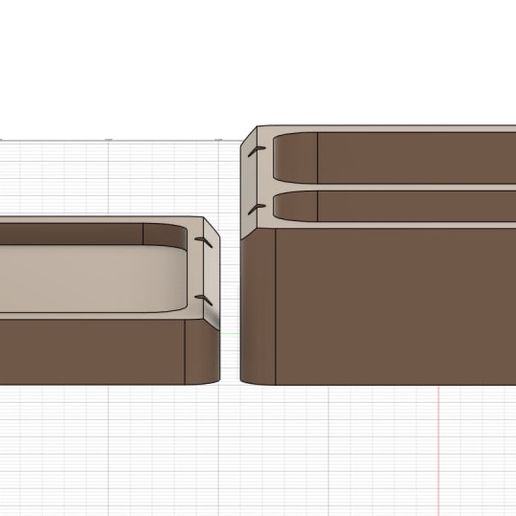 photo_2024-12-11_12-36-55.jpg Jewelry Box with Lid | STL File for 3D Printing | Two-Compartment Jewelry Organizer | Wooden Box Design for CNC