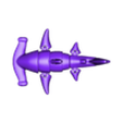 02_Hammerhead-New_Mini-TypeC v3.stl Flexi Hammerhead Shark Set – Articulated Ocean Animal STL