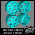 80's Boyd's Billets 4 Styles 3 Offsets.png 80's Boyd's Billets 4 Styles 3 Offsets