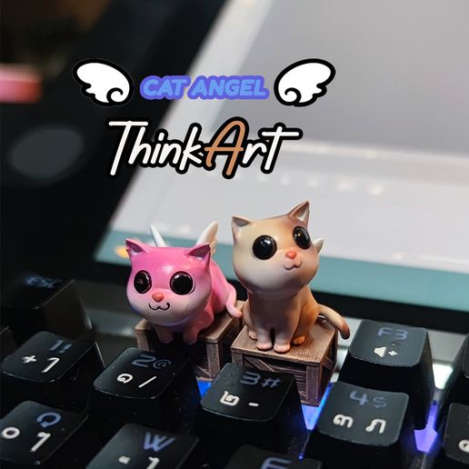 pic02.jpg Cat Angel keycaps