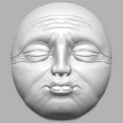 22.jpg Modern Face Sculpture Wall Art N 2