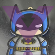 Batman6ColoresImpresion.png Batman Kawaii Keychain (DC)