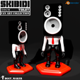111111.png Large Speakerman - Collectible Minifigure from Skibidi Toilet 3D Fan Art by BGGT Maker