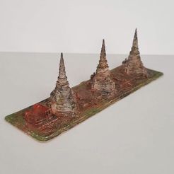 img-6390.JPG Free 3D file Ayutthaya - Wat Phra Si Sanphet・3D printable model to download
