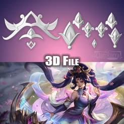SonaImmortal03.png Fichier 3D Sona Immortal Journey League of Legends Fichiers STL・Modèle pour impression 3D à télécharger