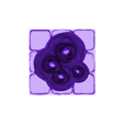 3x3_base_9sq.stl 2X2 and 3x3 Openlock Tiles with Stalagmites