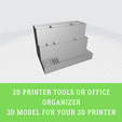 3D Printer Tools Organizer.png 3d printer tools or office organizer