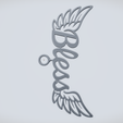 BLESS-Keychain.png POSITIVE ENERGY Word Collection