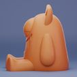 1000021229.jpg Cute Sitting Monster 3D Printing Model