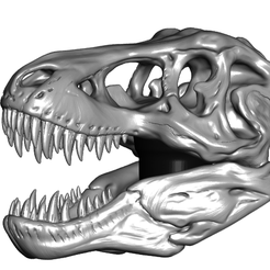TRTside.png T-Rex Skull Topper ($7 Cane/Walking Hiking Sticks)