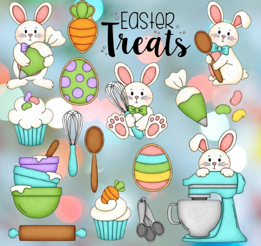 Easter Treats Cookie Cutter Set