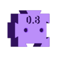 Cube-N-00-8S.stl Modular bit holder for Dremel or other tools