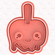 3.png Halloween candy cookie cutter #3